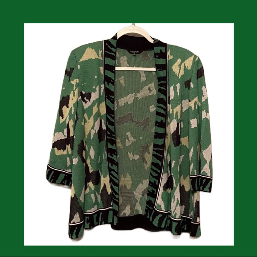 MISSLOOK Green Cardigan - Medium